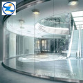 Clear Curved Tempered Glass for Window Shower Bathroom